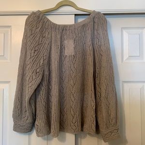 COPY - Free people heather grey sweater